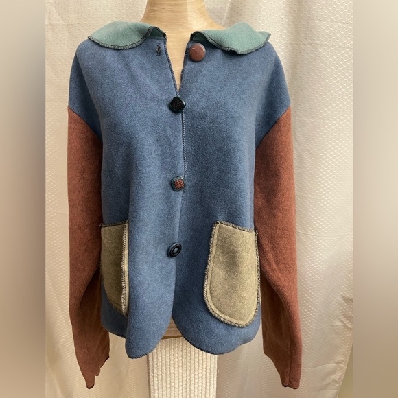 By Design Jackets & Blazers - SOLD- NOT AVAILABLE 
By Design purchased at Nordstroms. So soft patchwork jacket